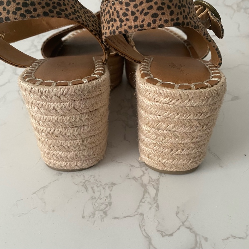 π Universal Thread | Cheetah Print Platform Espadrilles - Picture 9 of 10